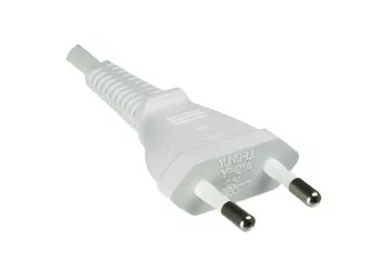 Power cord Euro plug type C to C7, 0,75mm²